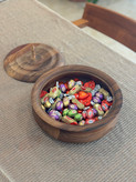 شکلات خوری درب دار چوب گردو