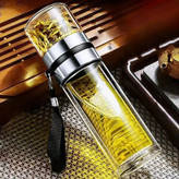 دمنوش ساز دوجداره طرح ساعت شنی