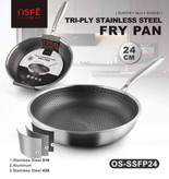 تابه استیل روکش لیزری وارداتی برند OSFE
