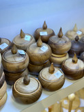 قندان چوبی گردو تپل